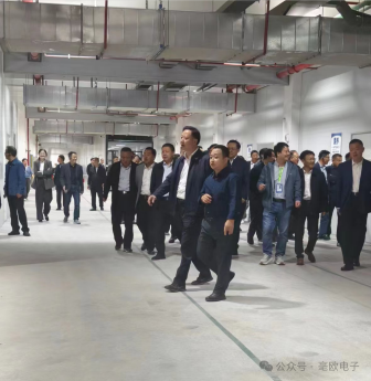 蚌埠市市委書(shū)記黃曉武、市長(zhǎng)馬軍一行蒞臨毫歐集團(tuán)-安徽工廠(chǎng)考察交流